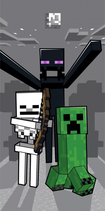 Produktbild Jerry Minecraft Badetuch (70 x 140 cm)