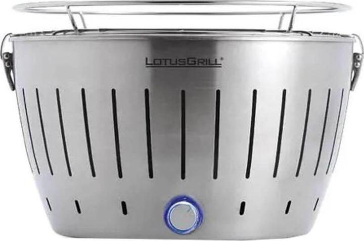 LotusGrill Originale con USB (acciaio inox) (32 cm)