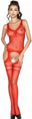 Actual product image Passion Woman Bs038 Bodystocking Red One Size (One size)