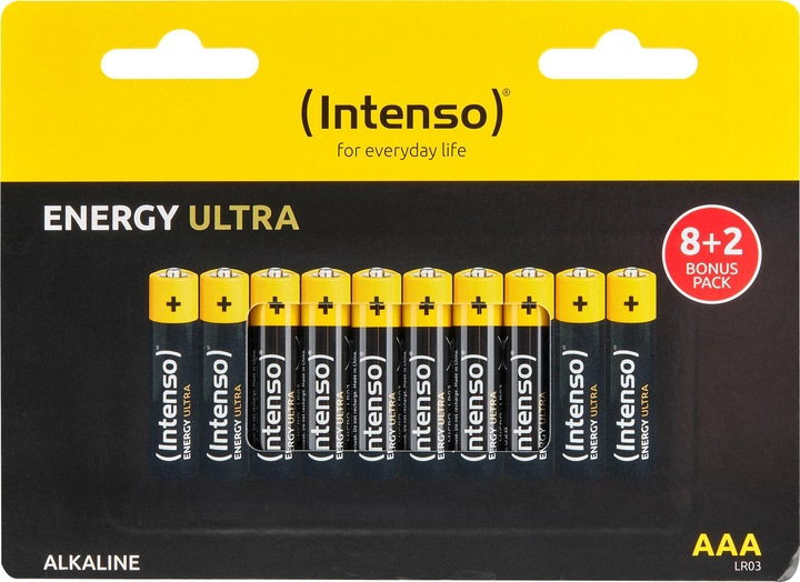Produktbild Intenso Energy Ultra (10 Stk., AAA, 1250 mAh)