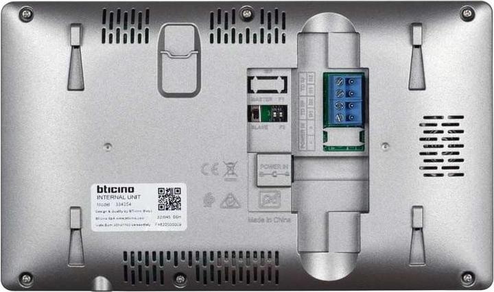 Image du produit Bticino Interphone vidéo plug-in pour maison individuelle, extensible pour deux familles (Filaire)