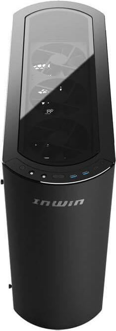 Produktbild In Win Gehäuse||915|Tower|Nicht im Glauben enthalten|ATX|EATX|MicroATX|MiniITX|Farbe Schwarz|915BLACK (mATX, Mini-ITX, ATX, E-ATX)