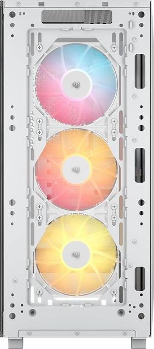 Actual product image Corsair 3200D RS ARGB Mid-Tower Performance Case, White (ATX, mATX, Mini-ITX)