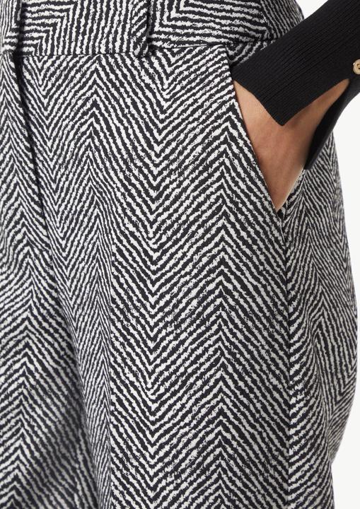 Produktbild Comma Hose Jacquard-Hose mit Wide Leg (34)