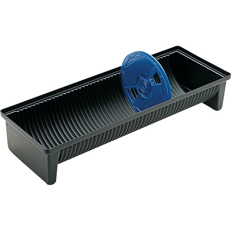 Wetec, Lagerbehälter, SMD-Spulenständer, ESD, 600 x 200 x 106 mm, Spulen-Ø 180 mm