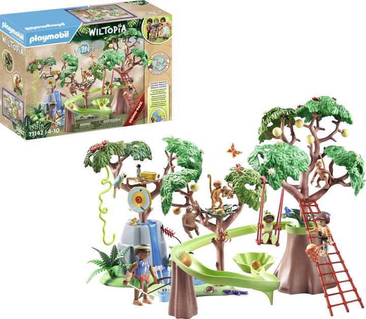 Actual product image Playmobil Tropical jungle playground (71142, Playmobil Wiltopia)