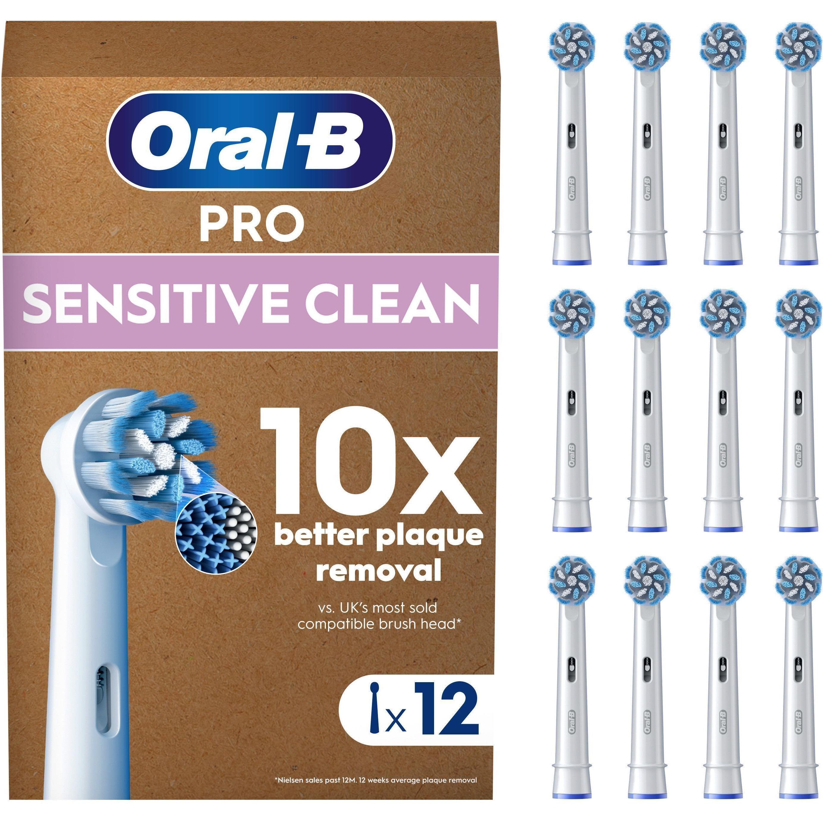 Oral-B, Testine per spazzolino, Pro Sensitive Clean (12 x)
