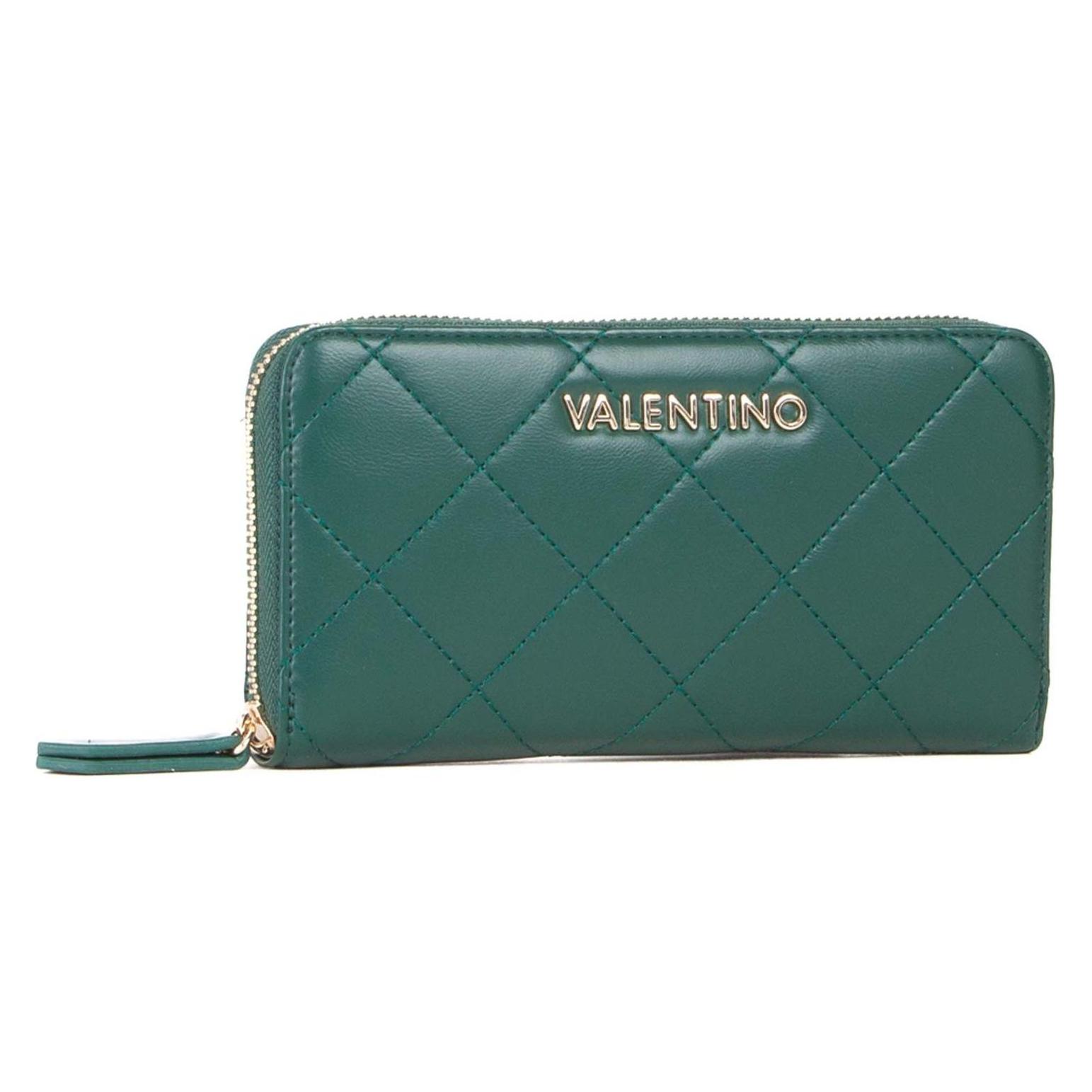 Valentino, Damen, Portemonnaie, Nur Re Zip Around Wallet, Grün