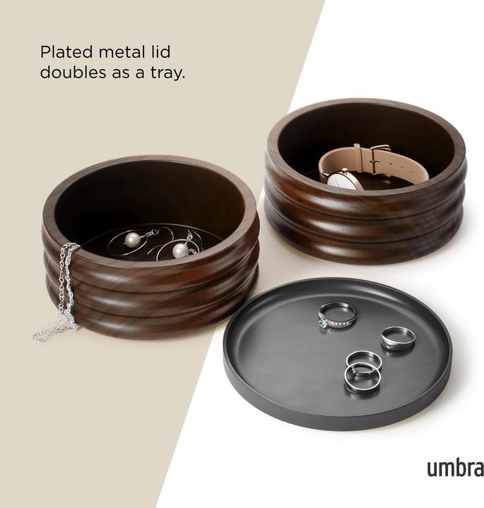 Actual product image Umbra Jewellery box Tesora 13 x 12 cm, brown