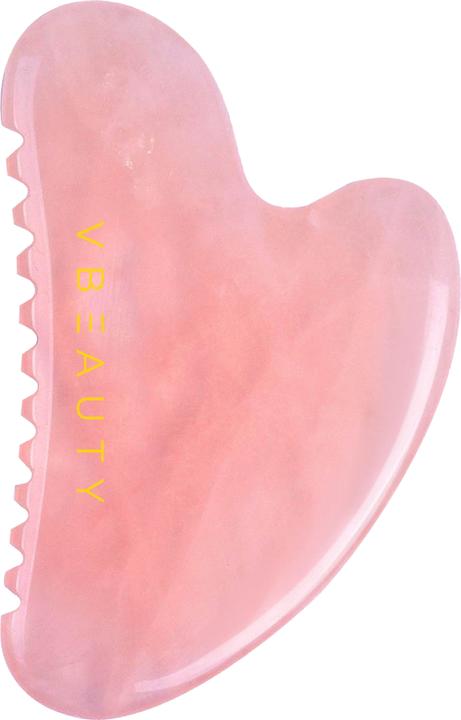 Immagine prodotto VBEAUTY Gua Sha con pietra da massaggio a forma di denti in quarzo rosa