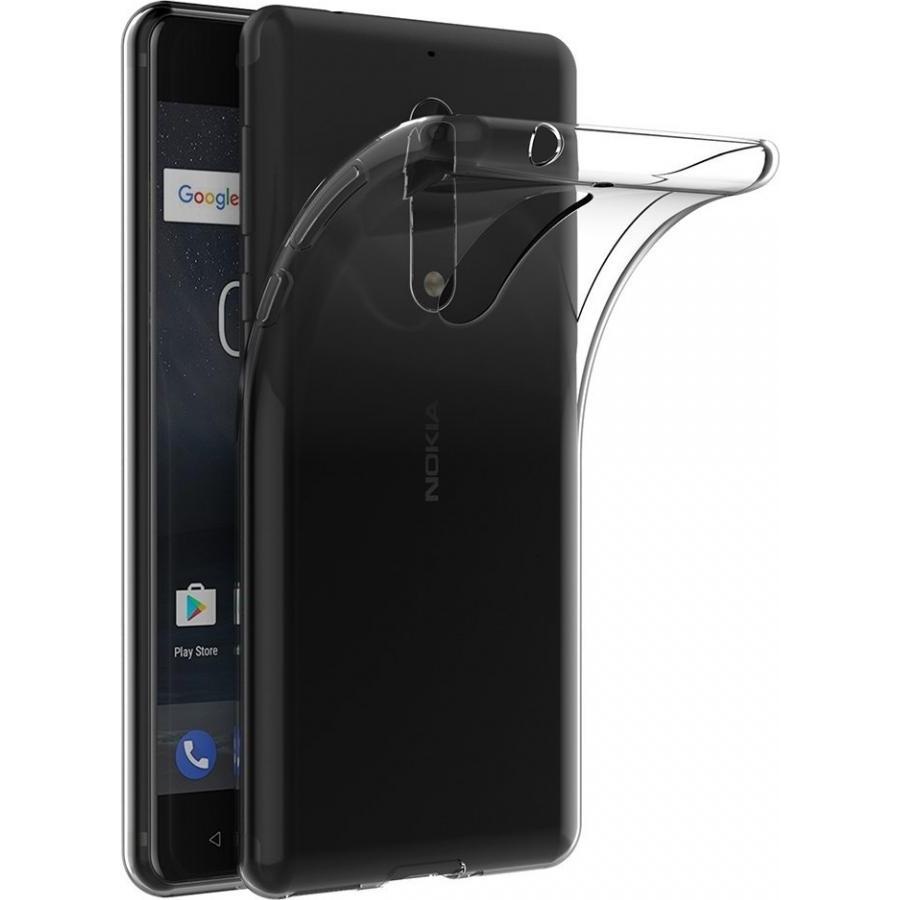 Screenguard Nokia 5 Flexible TPU Clear Case (Nokia 5), Smartphone Hülle, Transparent