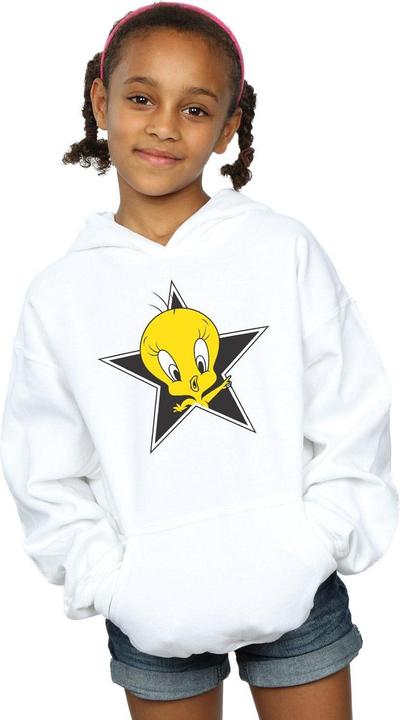 Immagine prodotto Looney Tunes Tweety Pie Star Felpa con Cappuccio Ragazze (128)