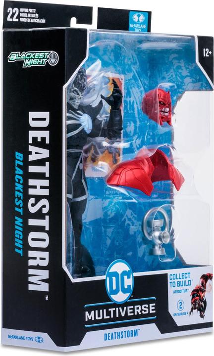Produktbild McFarlane DC Multiverse figurine Build A Deathstorm (Blackest Night) 18 cm