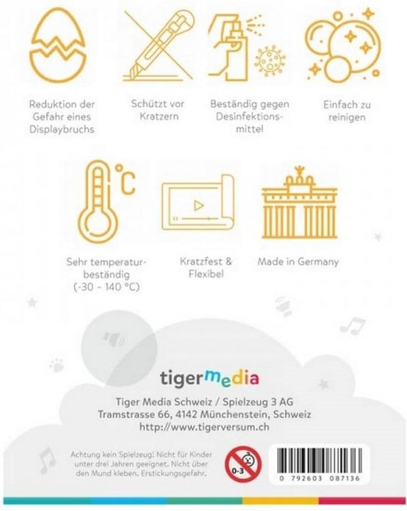 Immagine prodotto Tigermedia Pellicola protettiva per Tigerbox Touch (Tedesco)