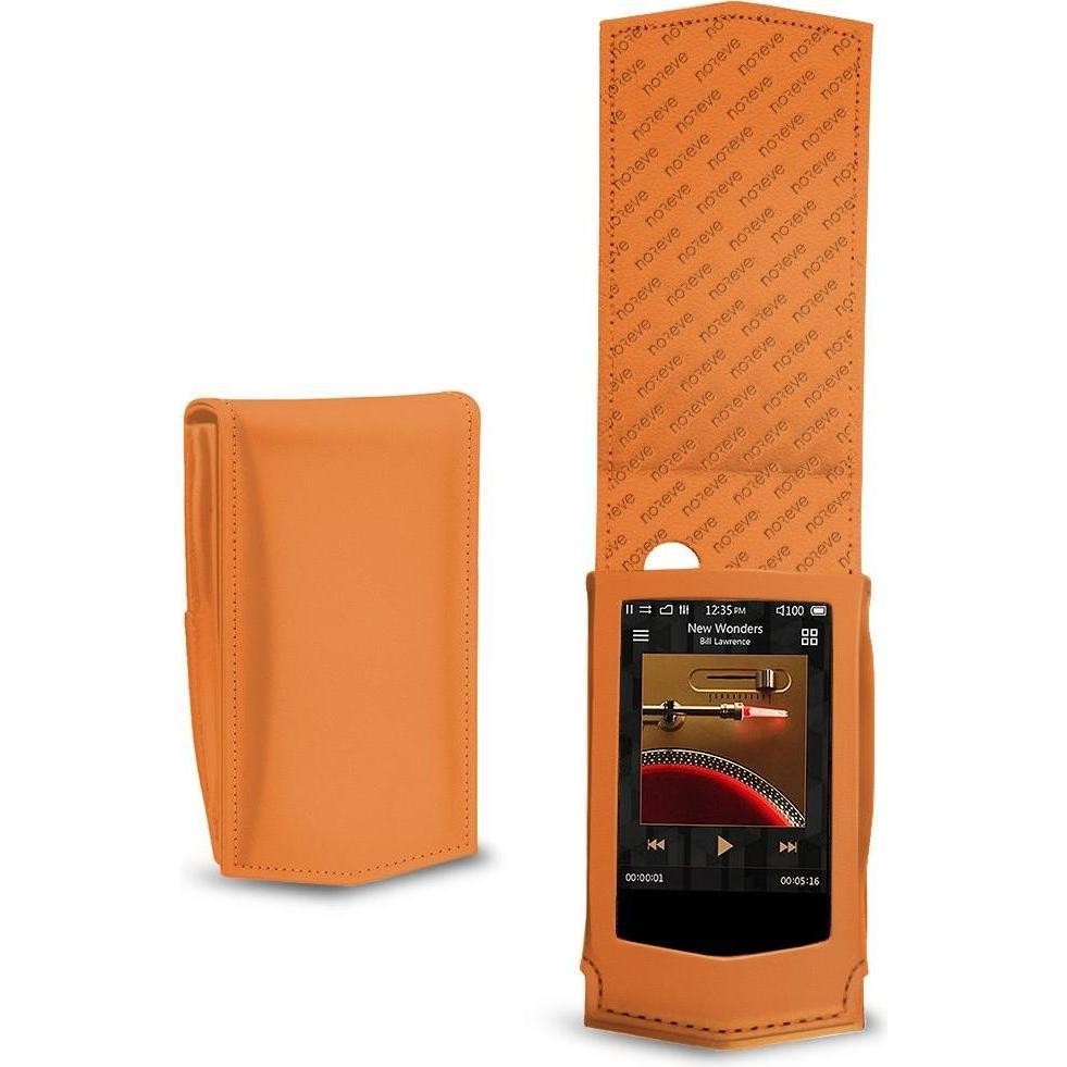 Noreve Lederschutzhülle vertikal, MP3 Tasche + Hülle, Orange