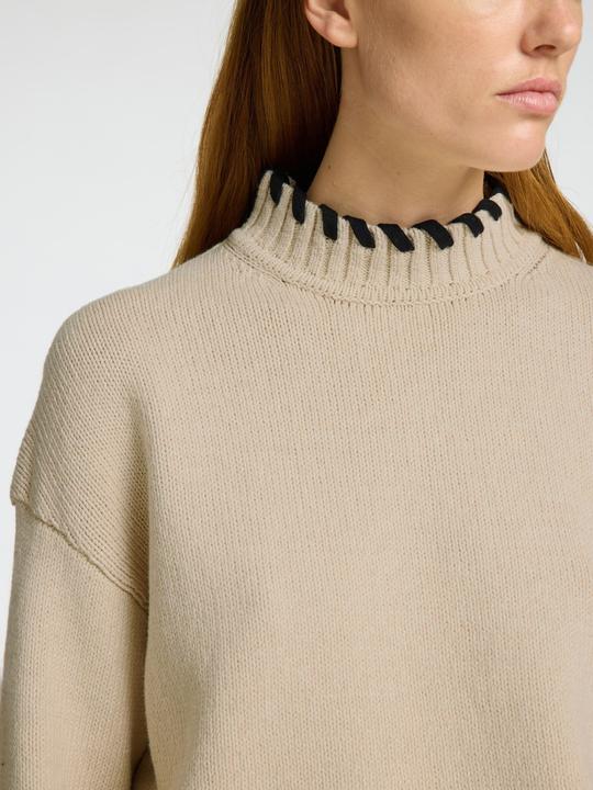 Immagine prodotto Selected Femme Langarm Pullover mit hohem Kragen (S)