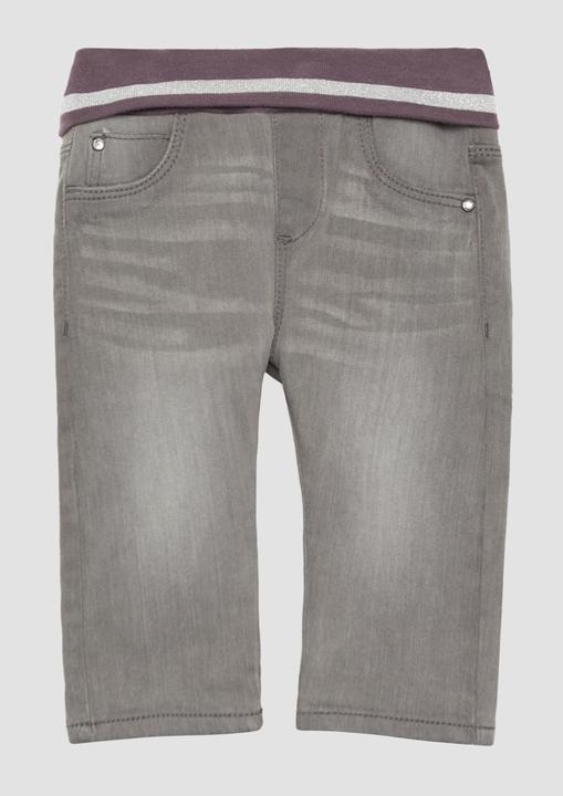 Actual product image S.Oliver Jeans-Hose Wärmende Jeans mit Glitzer-Umschlagbund (80)