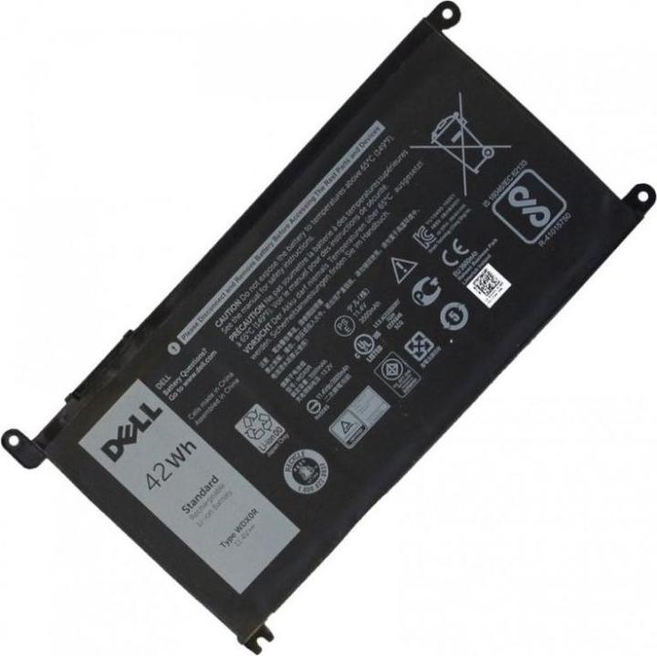 Actual product image Dell Battery, 42WHR, 3 Cell (3 Cells, 3500 mAh)
