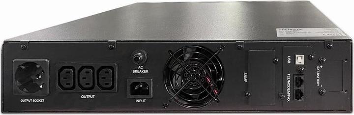 Actual product image Energenie EG-UPSRACK-10 Rack UPS, 1000 VA, black (1000 VA, 800 W, Line-interactive UPS)