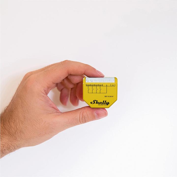 Produktbild Shelly ALREZWE W I4DC - Qubino Wave i4 DC (Schaltaktor)