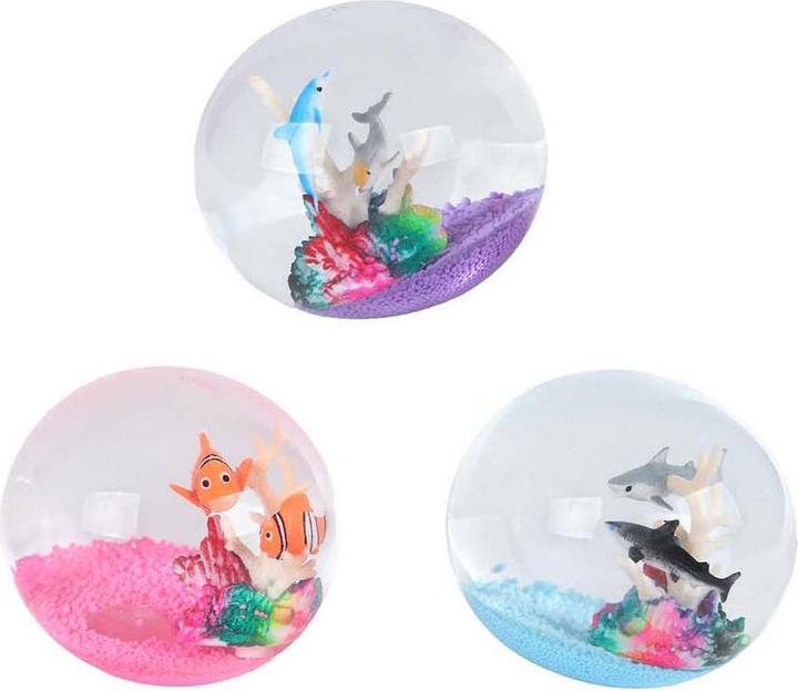Hipo Destination Deep Ocean Ball mit Meeresbewohnern, 9cm