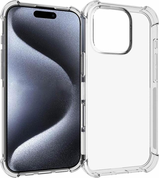Cover-Discount iPhone 16 Pro - Silicone hoesje met druppelbescherming (Apple iPhone 16 Pro)