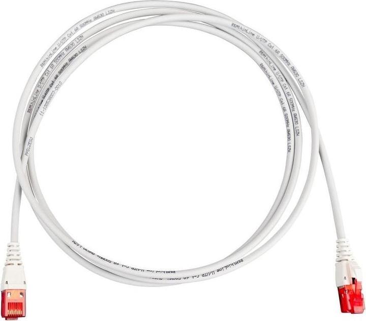 Produktbild R&M Patchkabel Cat 6A, U/UTP, 2 m, Grau (U/UTP, CAT6a, 2 m)