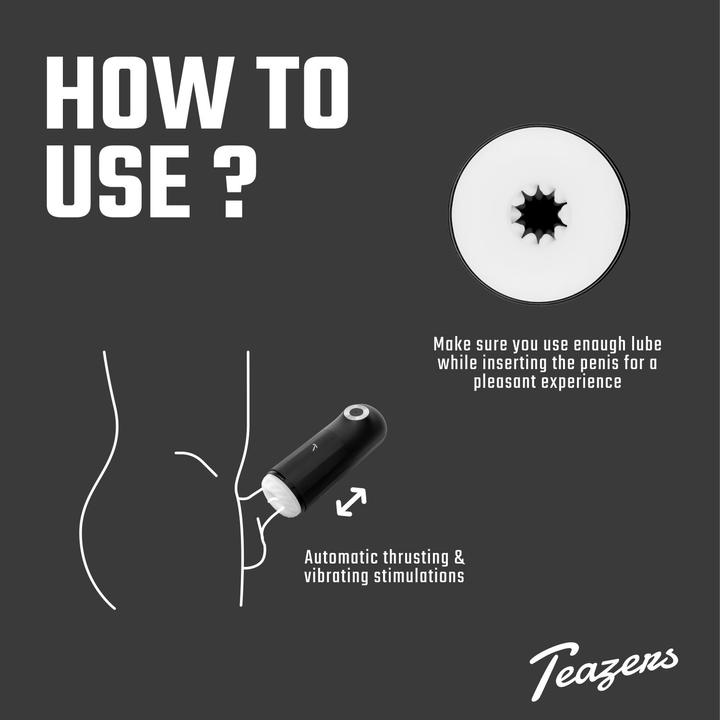 Actual product image Teazers Triple stimulation