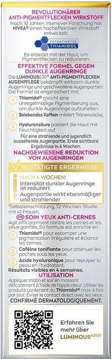Produktbild NIVEA Anti-Dunkle Augenringe (Crème, 15 ml, Tag + Nacht)
