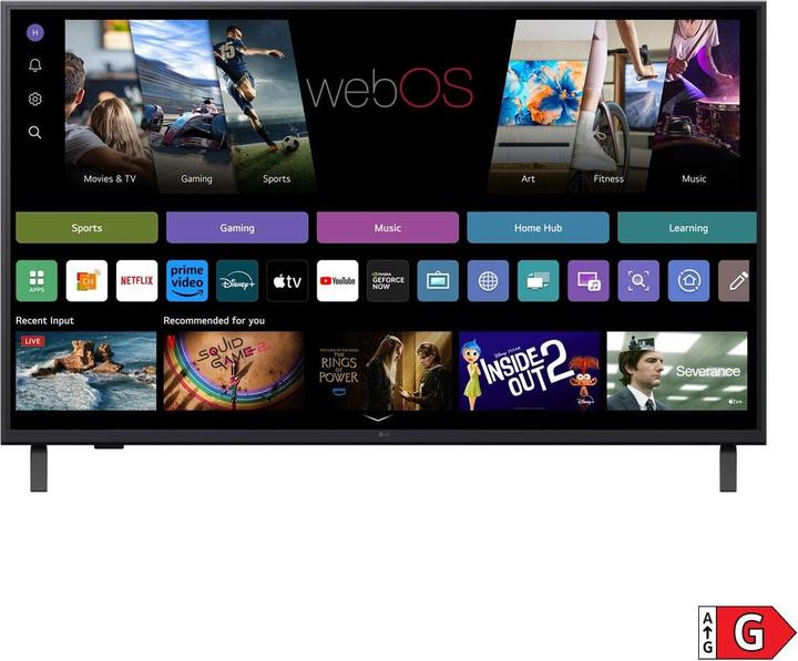 Actual product image LG 43UA74003LB (43", LED, 4K, 2025)