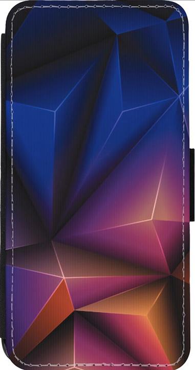 Actual product image PhoneLook Cover Wallet black Abstract Triangles (Apple iPhone 13 Pro Max)