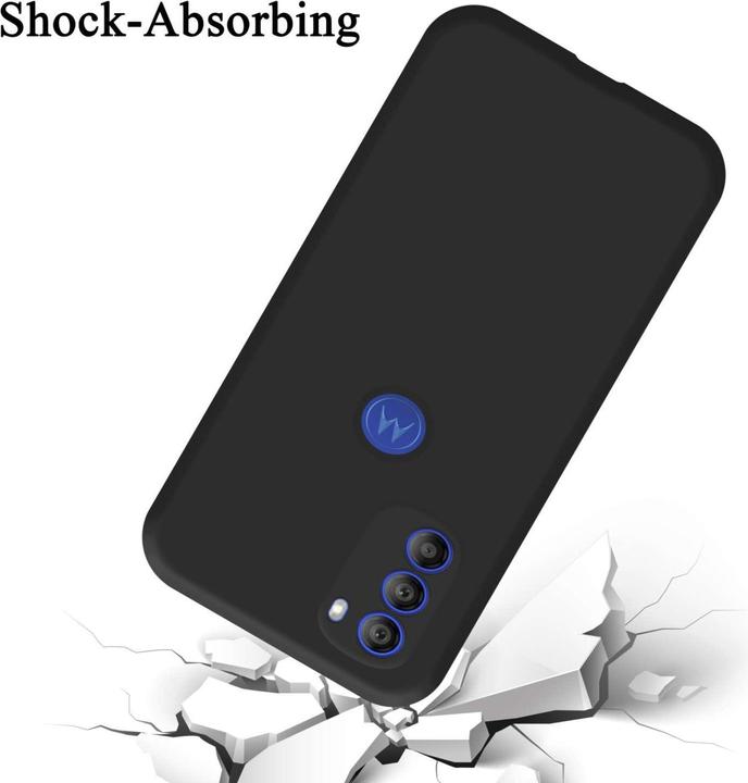 Actual product image Cadorabo Bumper Case for Motorola MOTO G51 5G TPU Liquid Silicone Cover for Motorola MOTO G51 5G (Motorola Moto G51 5G)