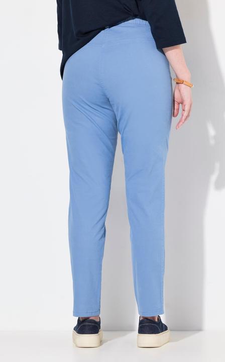 Immagine prodotto Ulla Popken Jeggings di cotone biologico con taglio della gamba stretto e cintura elastica (52)