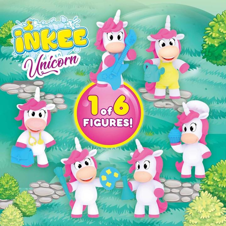 Actual product image Craze Inkee Surprise Badebombe Unicorn Professions (Bath bombs)