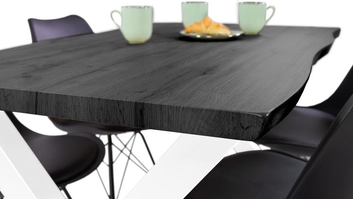 Image du produit SAM JOSY Baumkante massiv Mdf (140 x 140 x 77 cm)