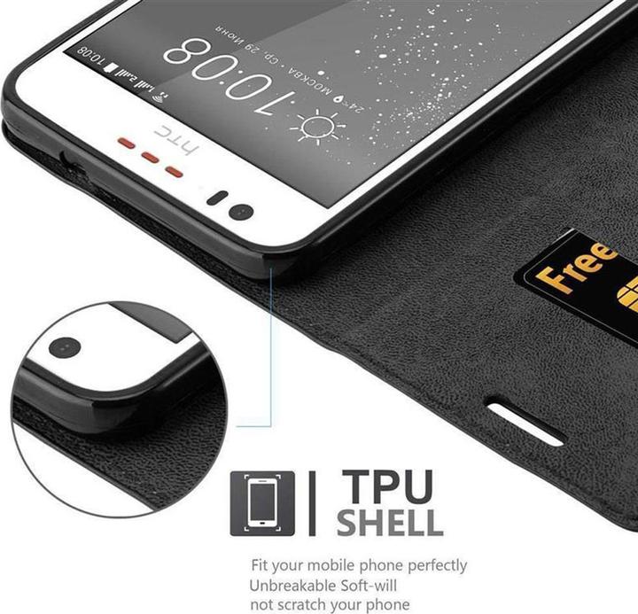 Productafbeelding Cadorabo Boek Onzichtbare Magneethoes (HTC Desire 825, HTC Desire 10 Lifestyle)