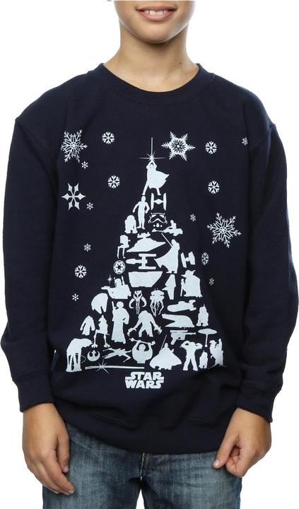 Immagine prodotto Star Wars Christmas Tree Felpa Ragazzi (128)