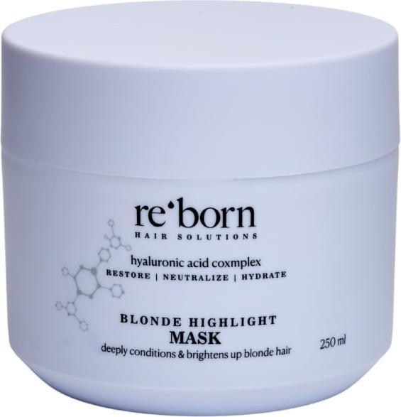 Reborn - Blonde Highlight Mask - 250 ml (250 ml)