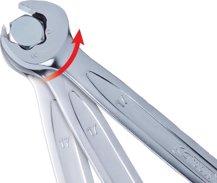 Immagine prodotto KS Tools Chiave combinata DUO GEARplus (9 mm)