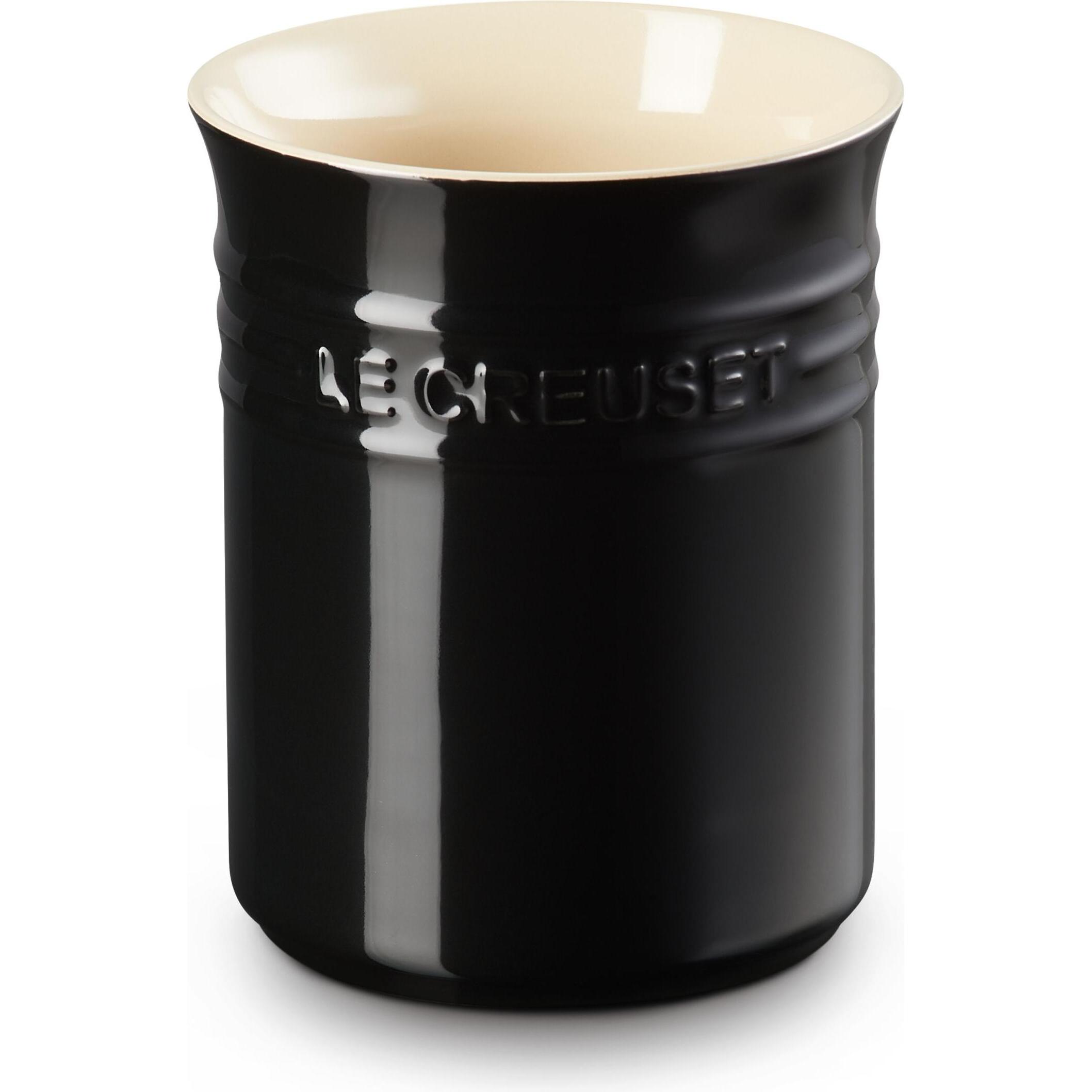Le Creuset Topf für Kochkellen, Pfanne + Kochtopf, Schwarz