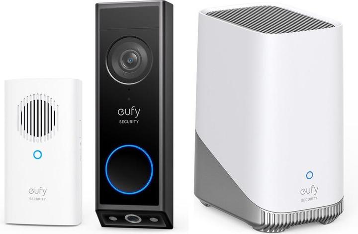 eufy E340 mit Chime + Homebase 3 S380 (Wi-Fi)