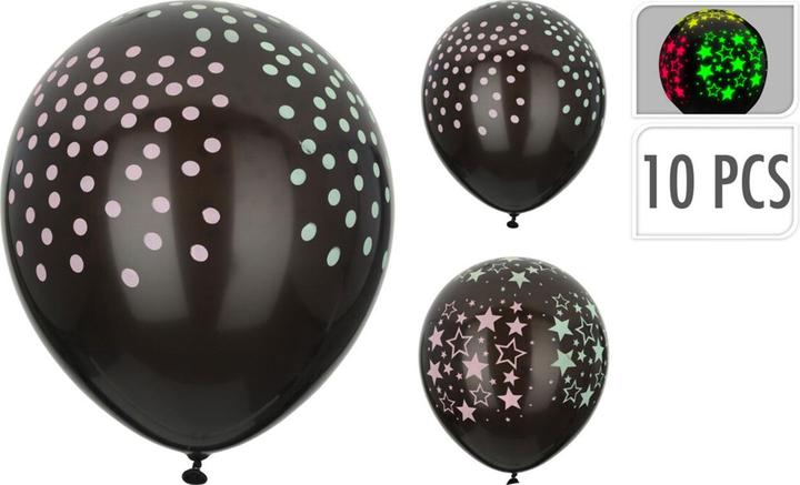 Produktbild Neonballons, leuchten im Dunkeln, 10 Stk (10x)