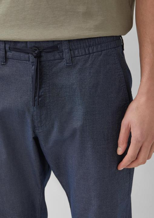 Immagine prodotto s.Oliver Phoenix: Fein gemusterte Chino mit Elastikbund (W33/L34)