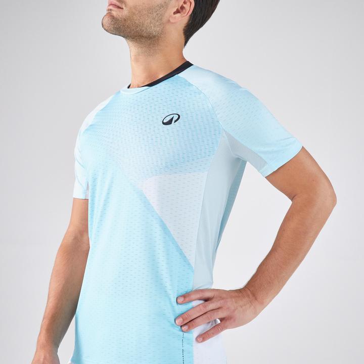 Produktbild Kuikma Herren Padel T-Shirt technisch - 900 hellblau (M)