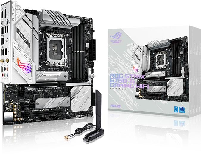 Produktbild ASUS ROG STRIX B760-G GAMING WIFI (LGA 1700, Intel B760, mATX)