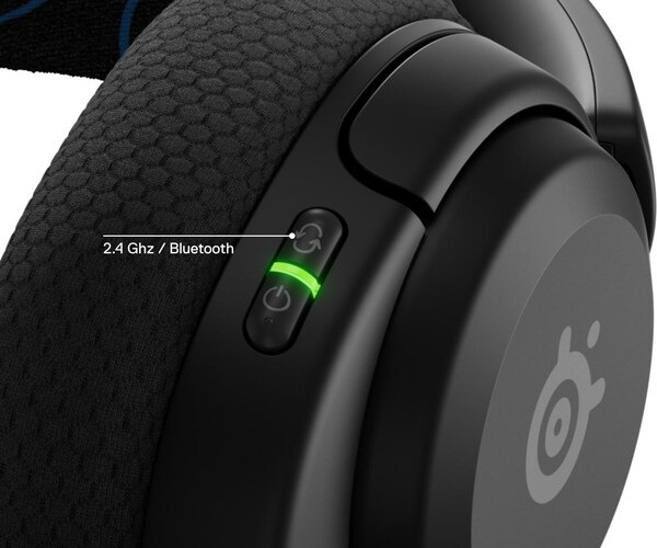 Actual product image SteelSeries 61670 / Arctis Nova 5 Black Headset (Wireless)