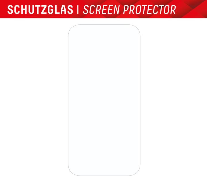 Produktbild Displex Real Glass, 2D Panzerglas + Handyhülle (1 Stück, Apple iPhone 15 Pro)