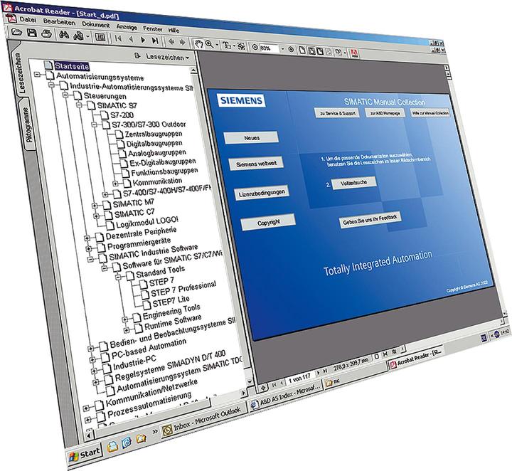 Produktbild Siemens Handbuch Zusammenstellung SIMATIC