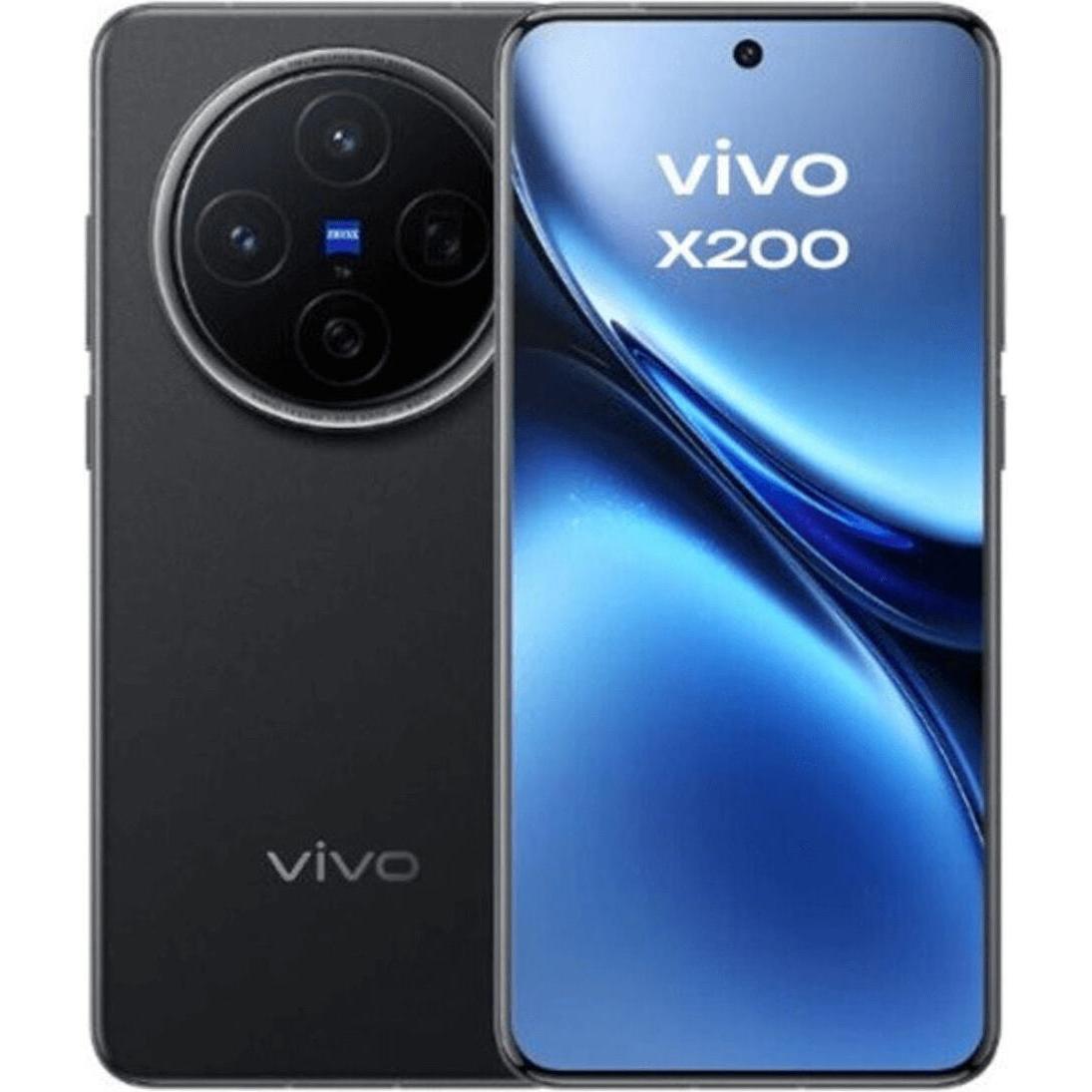 Vivo X200 (256 GB, Nero, 6.67", Doppia SIM, 5G), Smartphone, Nero