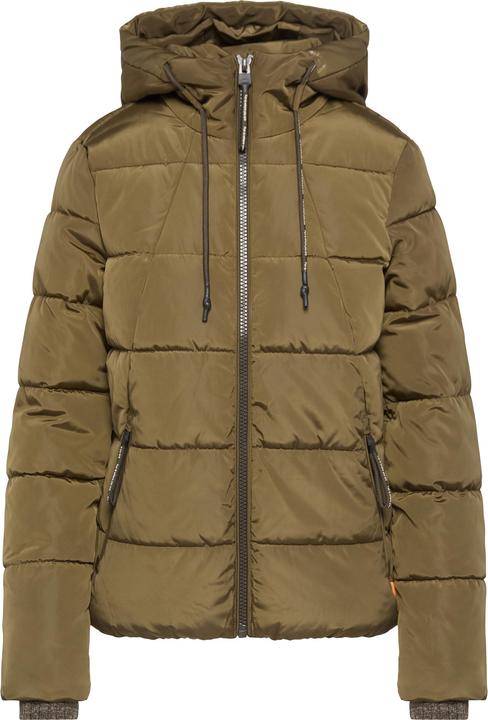 S.Oliver Outdoor-Jacke Wattierte Steppjacke mit Kapuze (L)